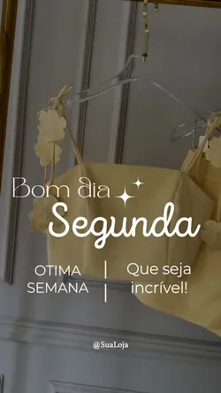Bom dia Segunda 