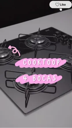 Cooktop 4bocas
