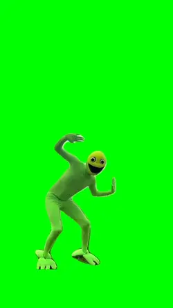 DANCING GREEN THING