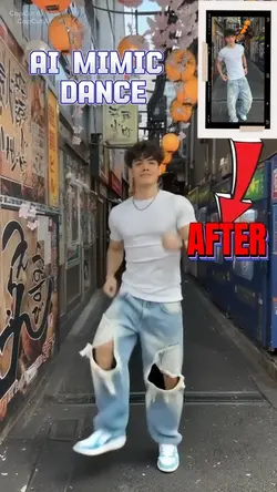 Ai Mimic viral dance