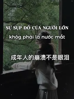 成年人的崩溃不是眼泪