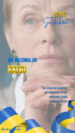 DIA DO IDOSO IDOSA