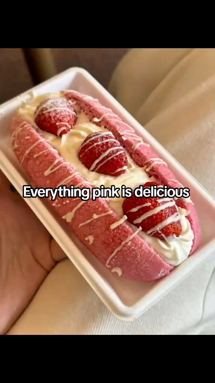 Pink is delicious 