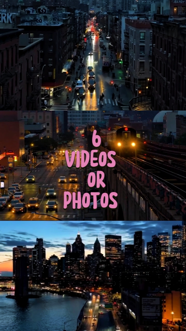 6 VIDÉOS OU PHOTOS 