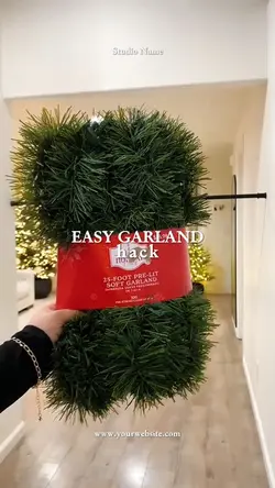 easy garland hack 