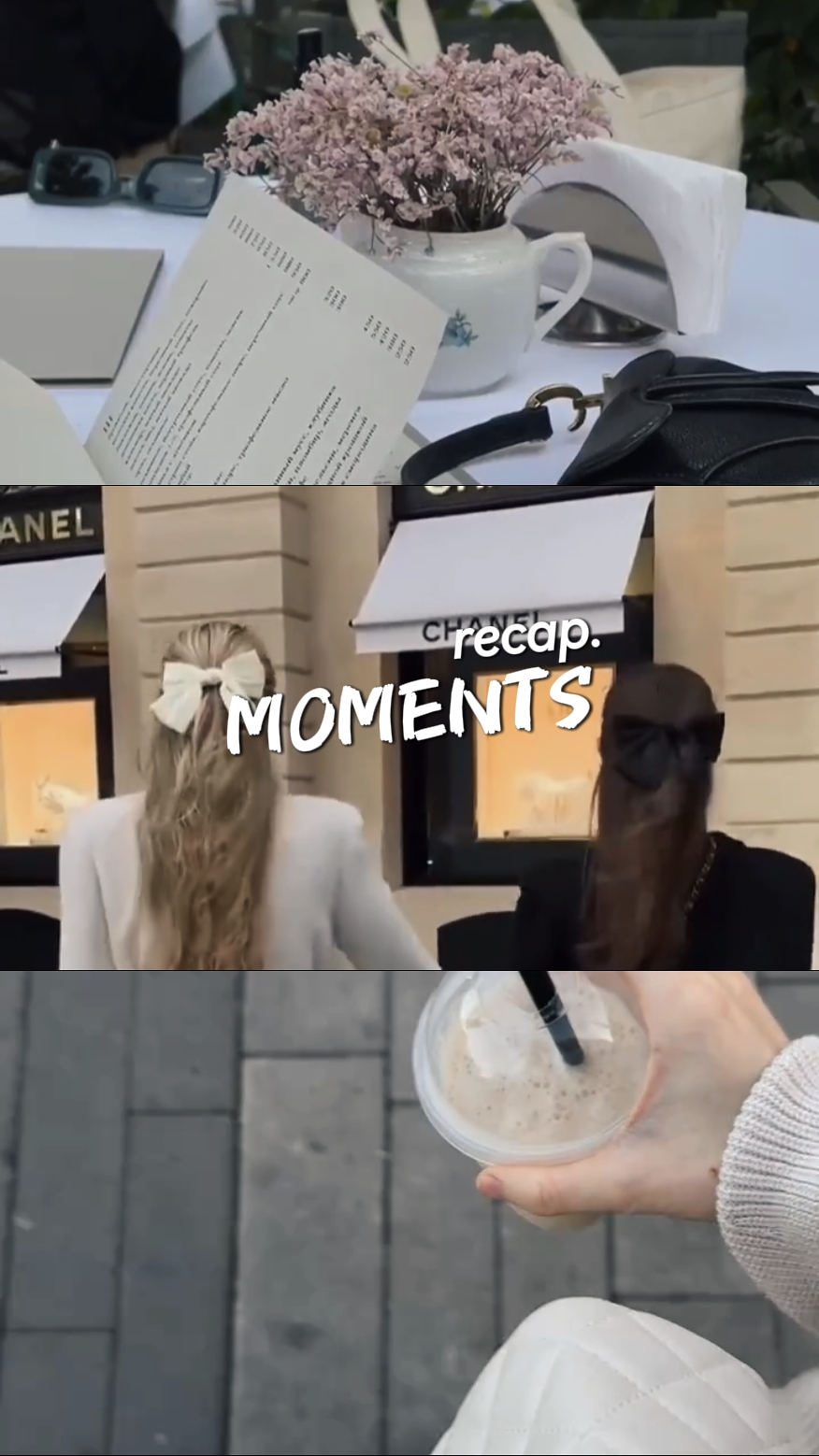 Moments recap