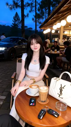 efek AI cewe cantik
