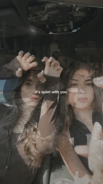 it’s quiet with you