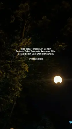 tiba" tersenyum