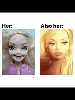 barbie trend 🙇‍♀️