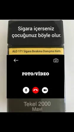 Komik Sigara Şablonu