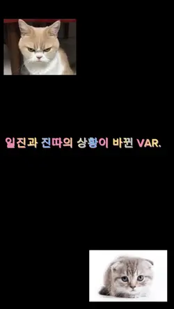 일찐과 진따의 상황이 바뀜