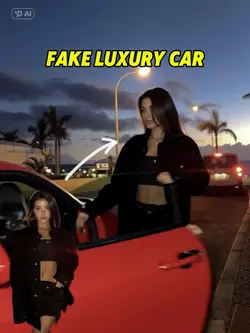 Fake car