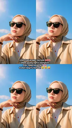 udah tua jangan