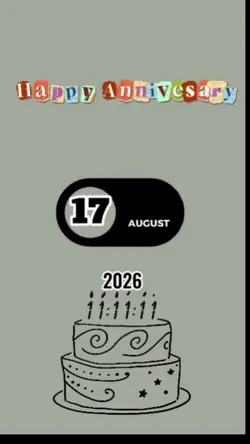 anniversary17august