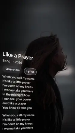 Like a Prayer - Song