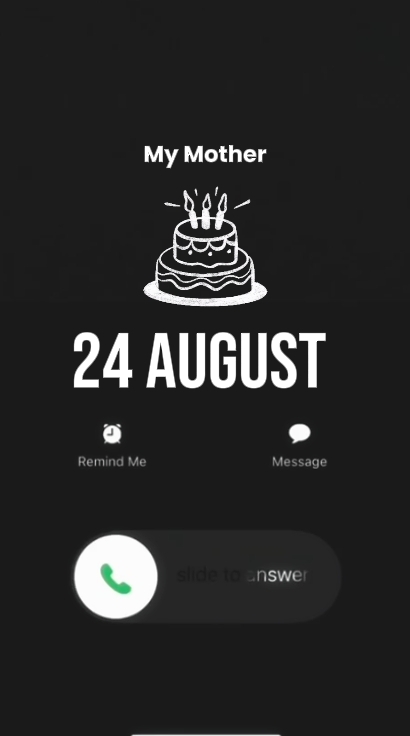 BDAY MAMA 24August