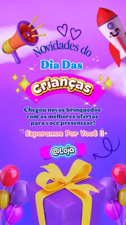 loja dia crianças