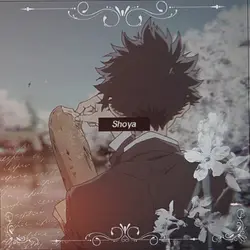 ‘ Shoya ishida .