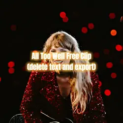 All Too Well Clip