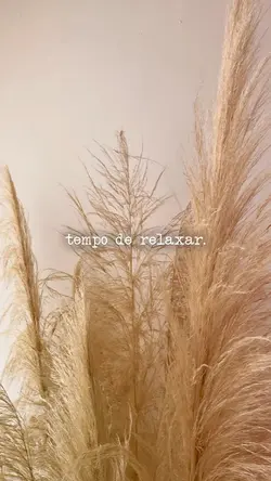 Tempo de relaxar ✨