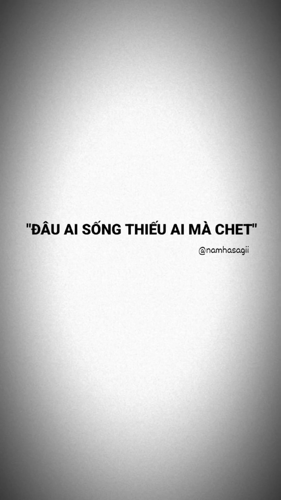 Đâu ai sống thiếu ai