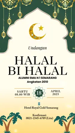 halalbihalal templat