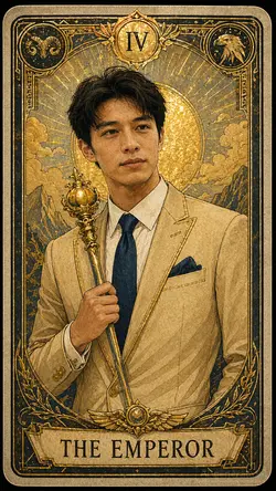 Vintage Tarot Card