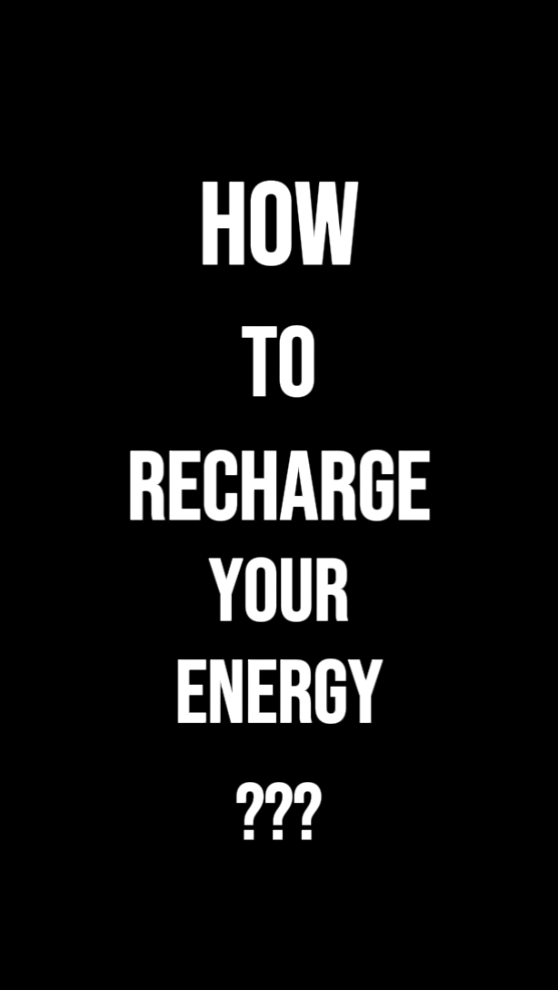 how to recharge