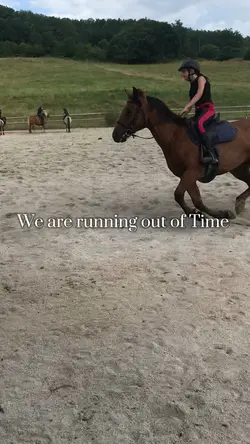 We are running…