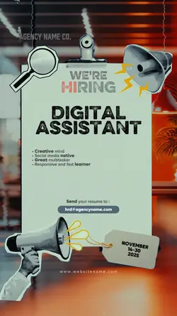 HIRING POSTER ADS
