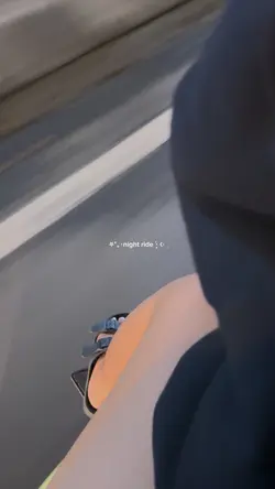 Night ride 🛵✨