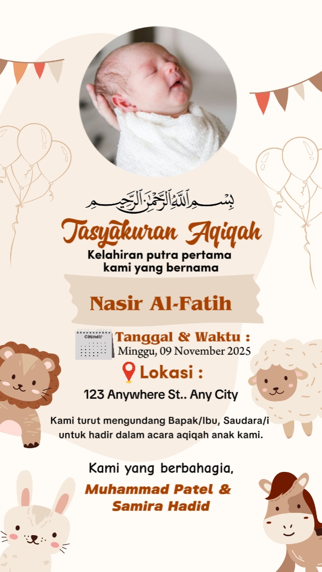 Aqiqah Tasyakuran