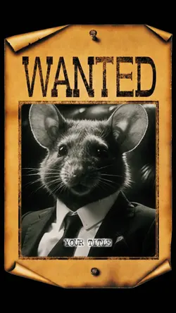 WANTED POSTER