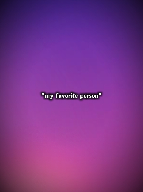 Mi Persona Favorita 