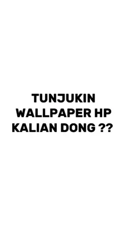 Tunjukin wallpaper