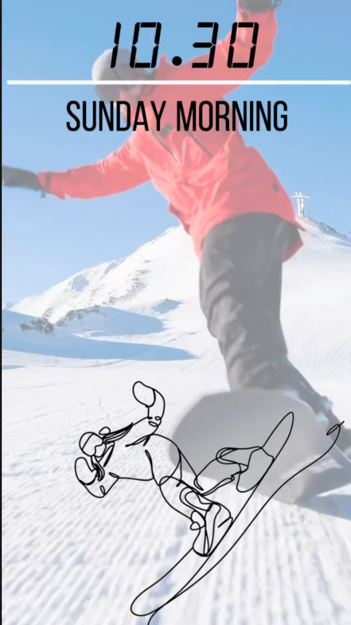 Snowboard Ski