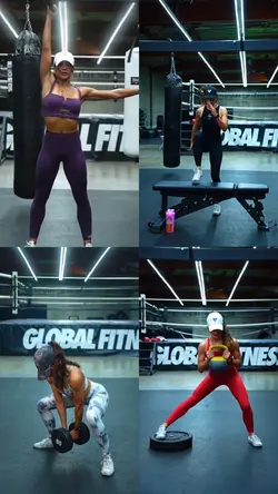 Meu treino academia