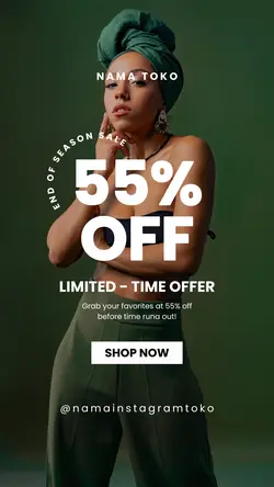 story : diskon promo