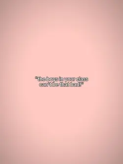 boy's in your class