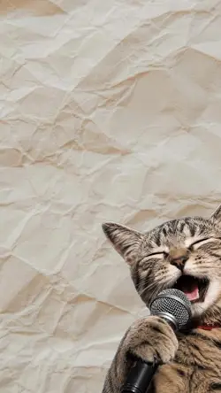 gato cantando