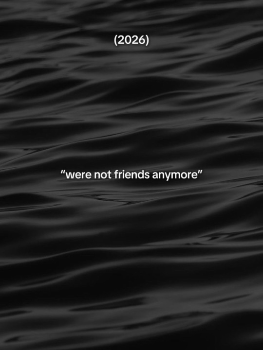 Were not friends