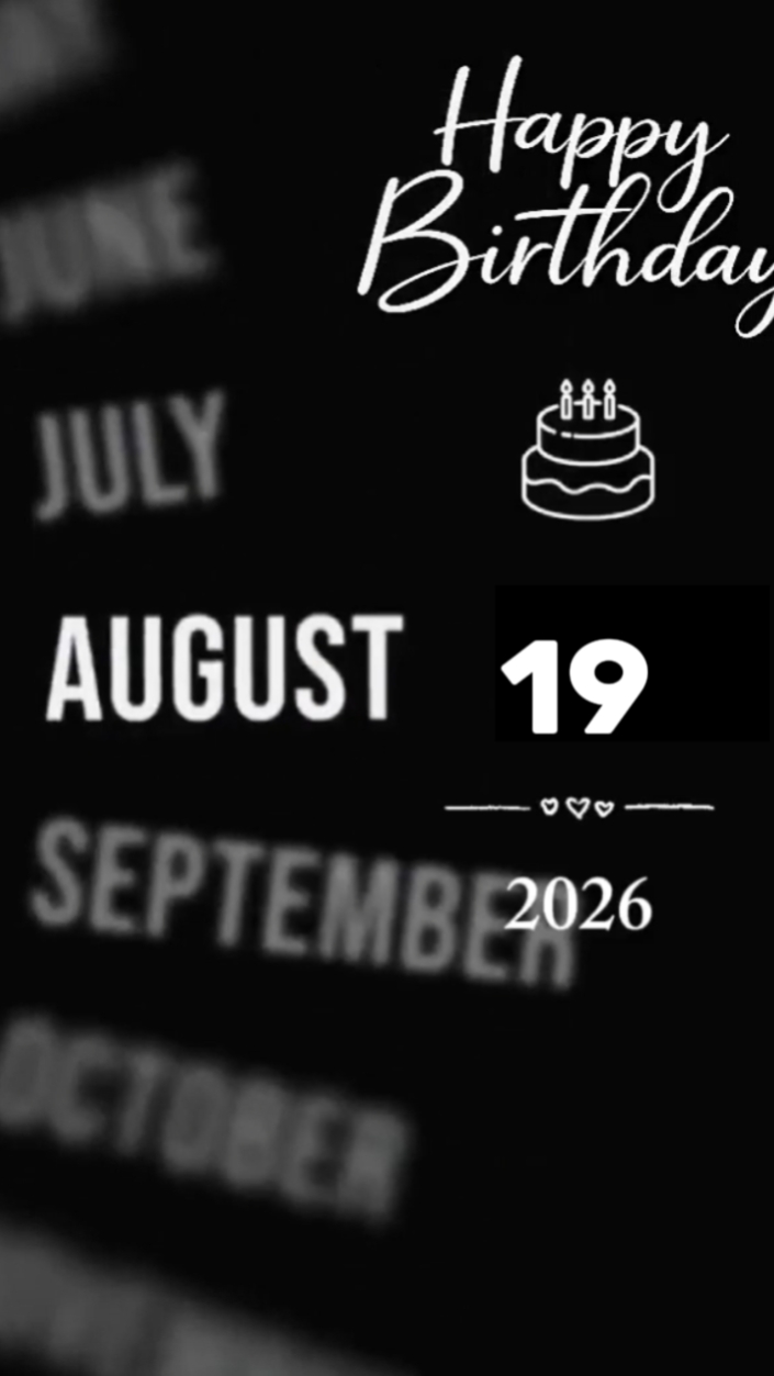 happy birthday 