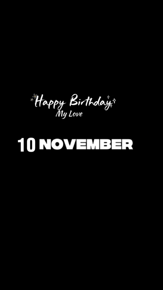 ANNIVERSAIRE 10 NOVEMBRE