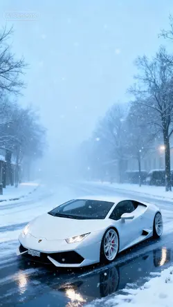 AI CAR WINTER VIBES 