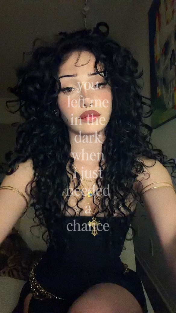 u left me in da dark