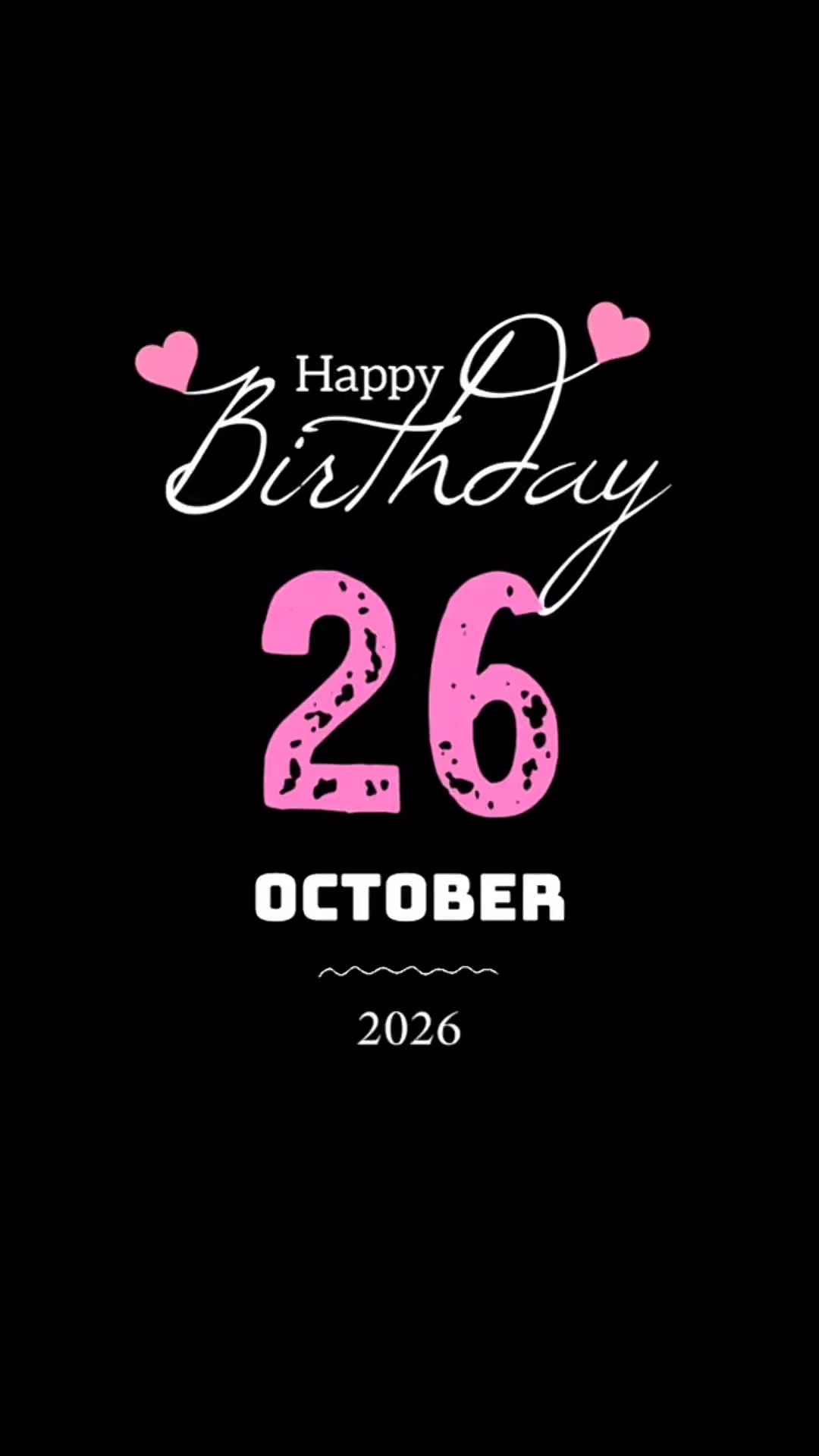 b'day october 26 