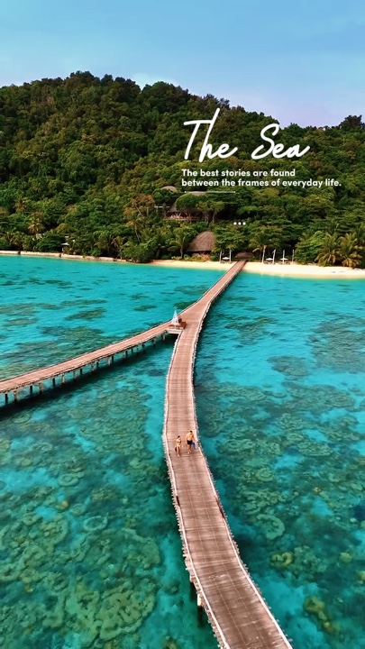 The sea