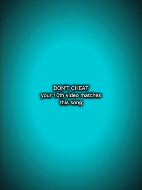Don't Cheat 