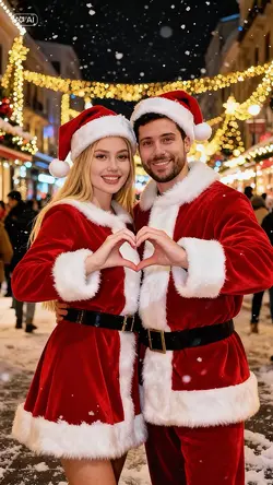 Christmas Couple